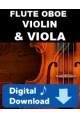 Flute or Oboe or Violin & Viola
